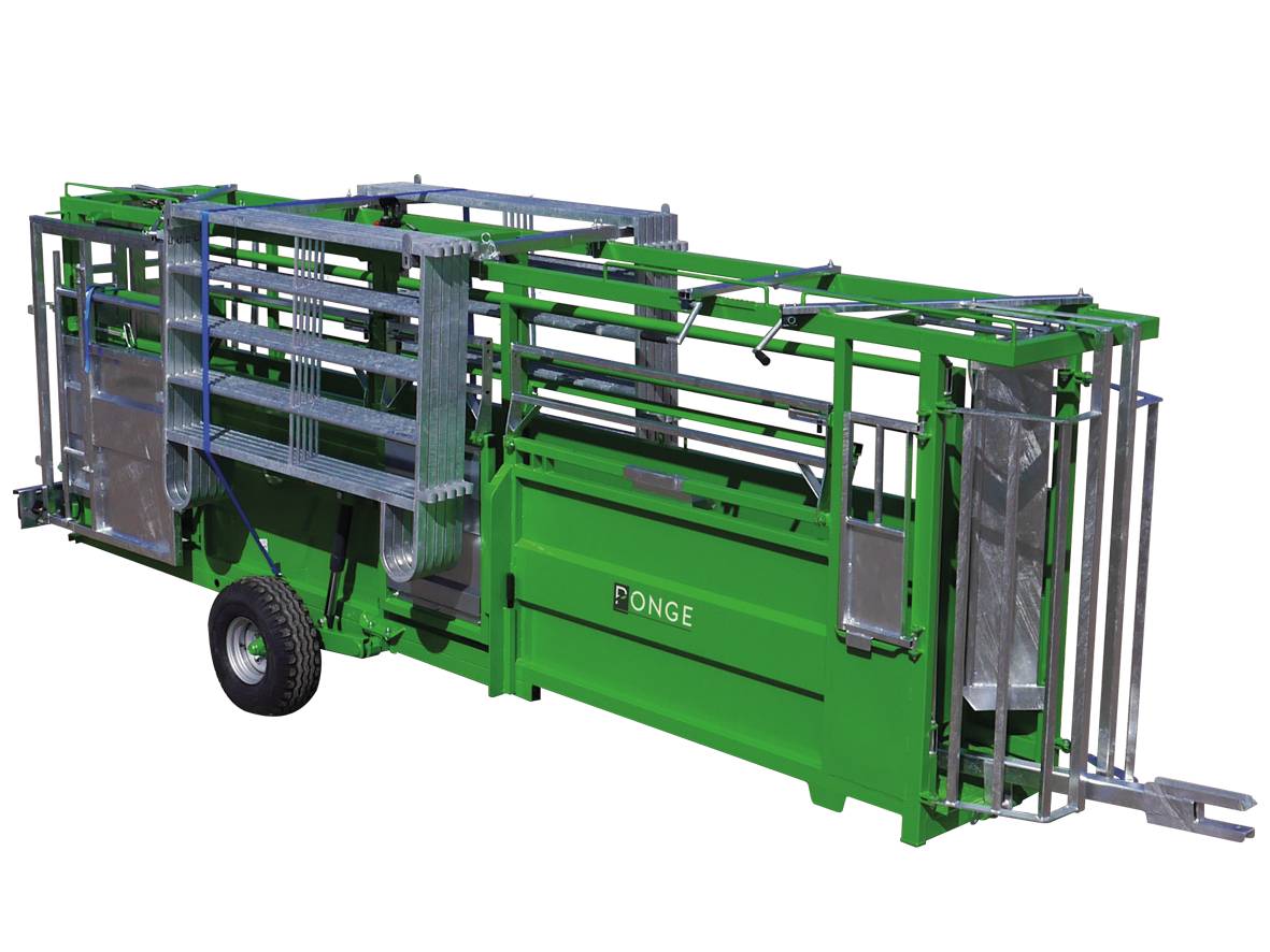 Ponge Contention agricole mobile couloir de contention bovins