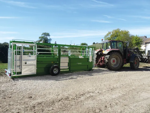 Ponge Contention agricole mobile couloir de contention bovins