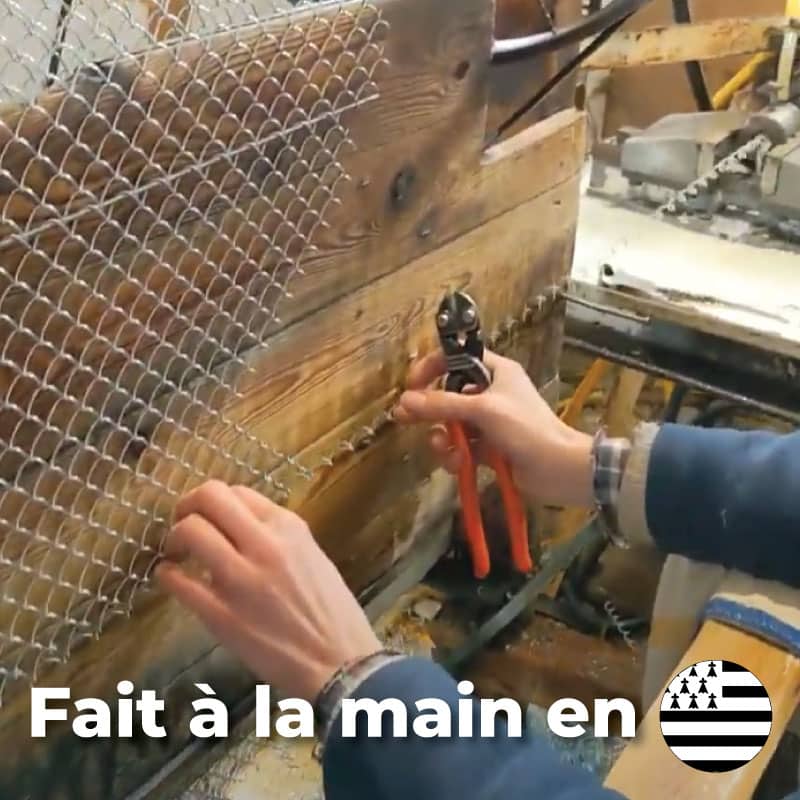 Cot Cot House Cage à Pâturer Mue Poussins Carrée Bretagne