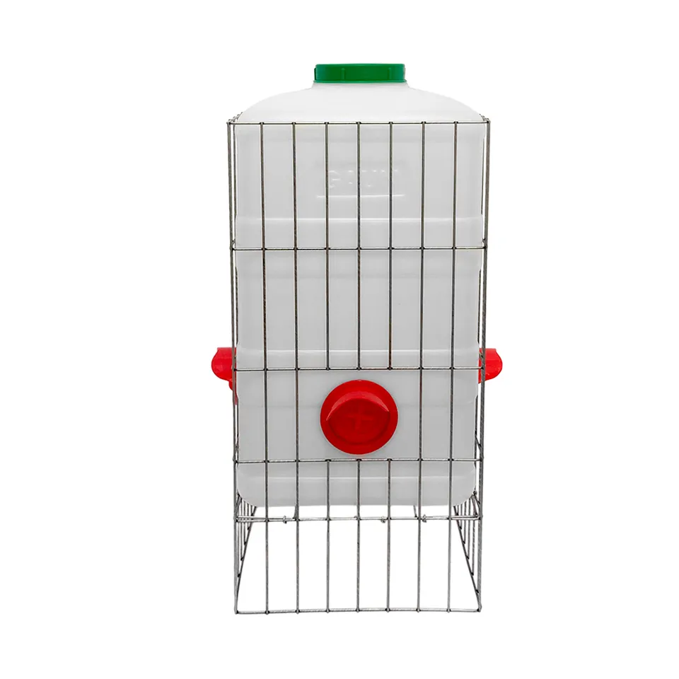 GAUN Volailles Chicken Feeder DIY Tank 30 L mangeoire poule 3 bacs