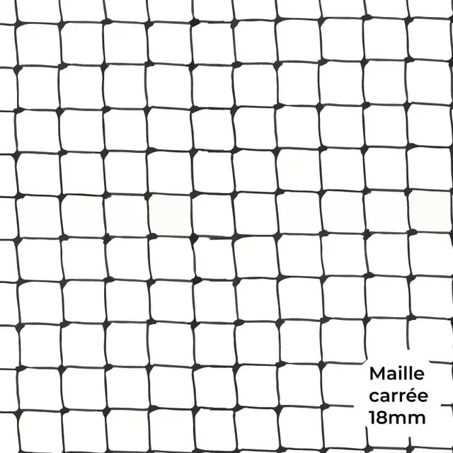 Cot Cot House Filet volière maille 18 mm 2 m France
