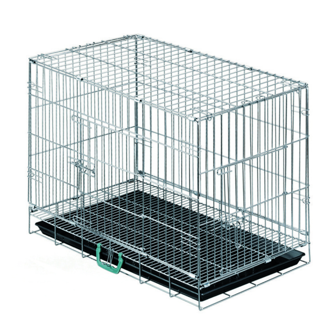 GAUN Chiens Cage Paris Grande Pliable avec Poignée