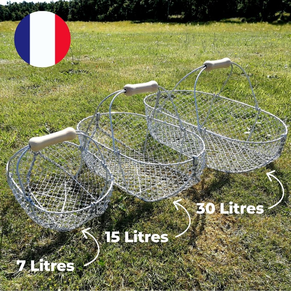 Cot Cot House panier œufs récolte métal 7 L Bretagne