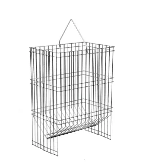 GAUN Volailles cesta mangeoire panier galva G fourrage