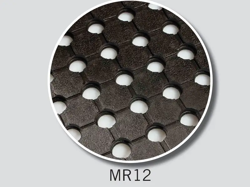IDS M69-MR12 caillebotis bétaillère caoutchouc drainant