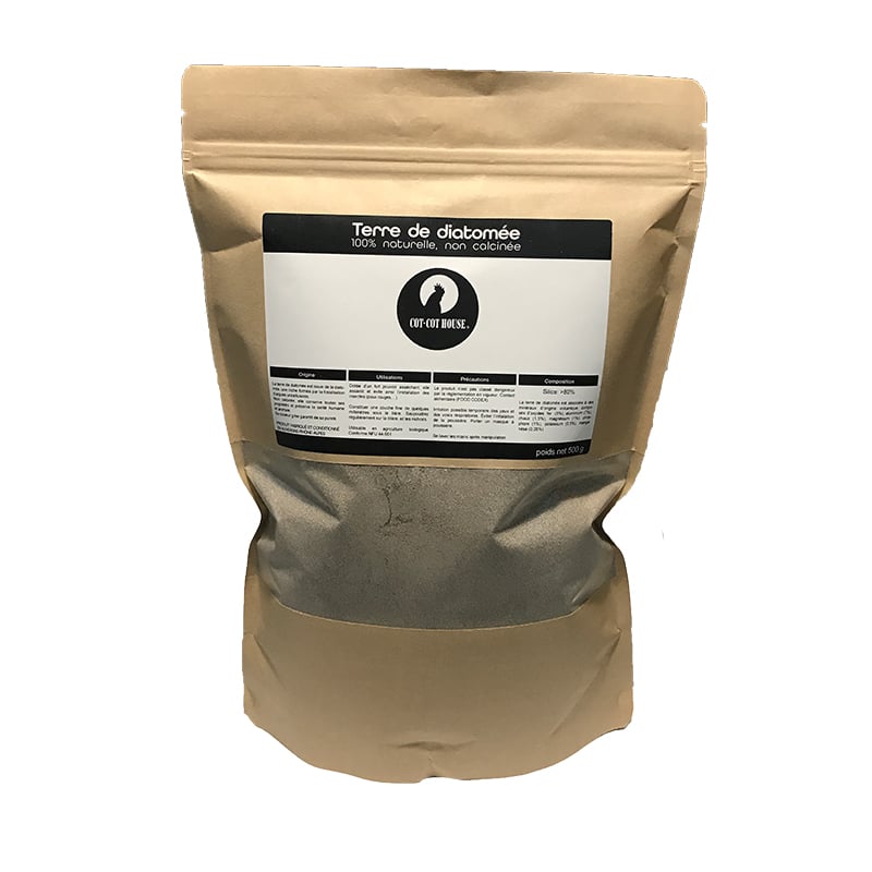 Cot Cot House Terre de diatomée anti-poux 1 kg