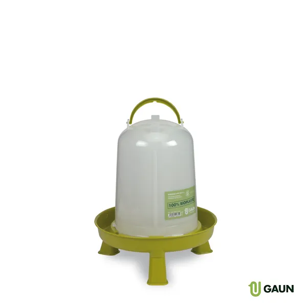 GAUN Volailles abreuvoir bio 8 L avec pieds surélevé