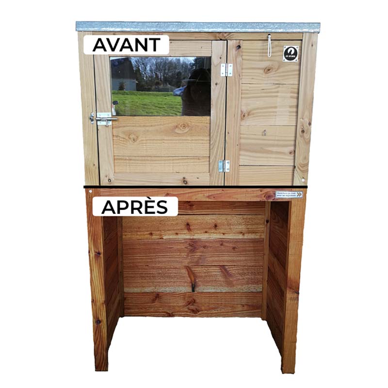 Cot Cot House Huile de lin entretien bois 1 L naturelle