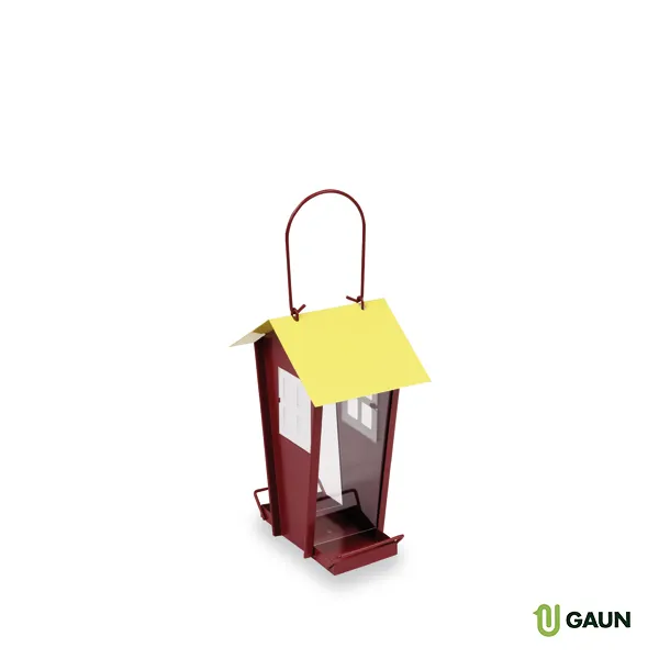 GAUN Oiseaux Maison métallique distributeur transparent
