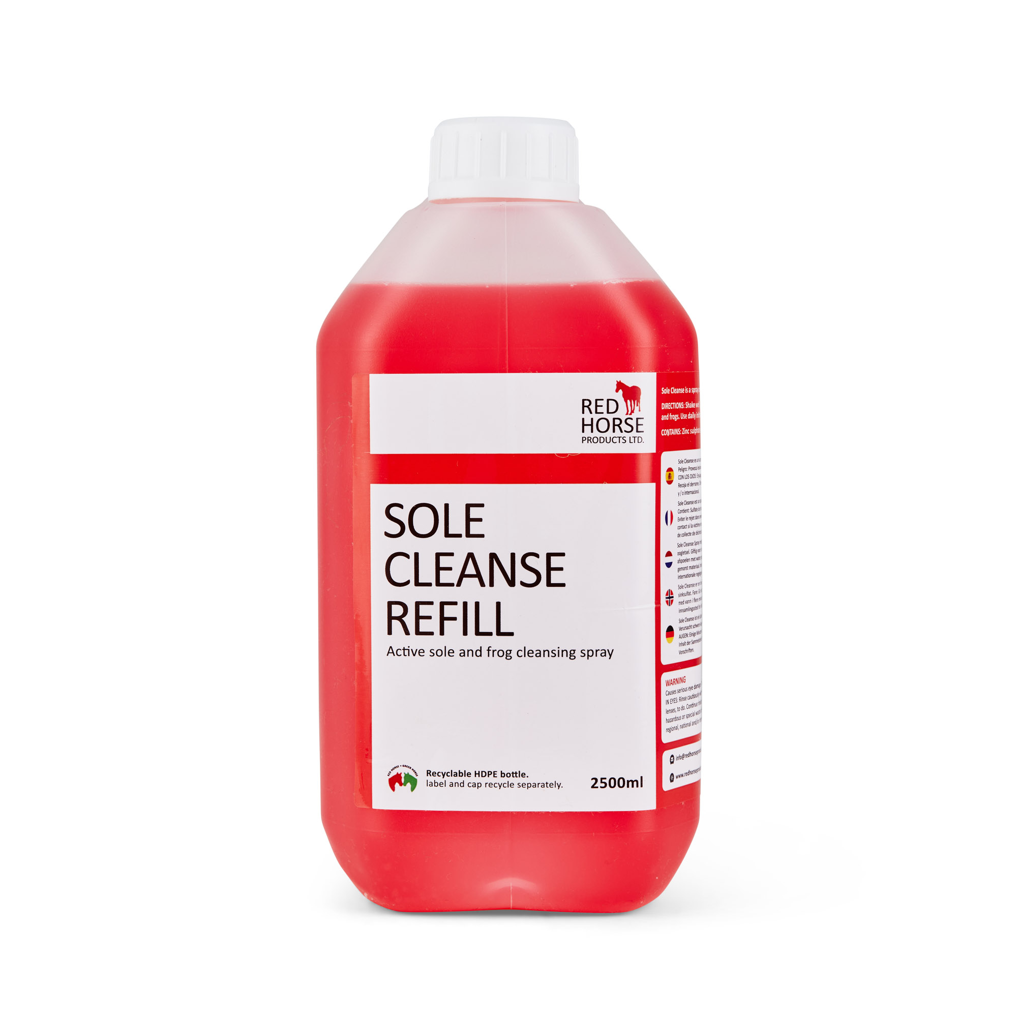Red Horse Hoof Care Sole Cleanse nettoyant sabot