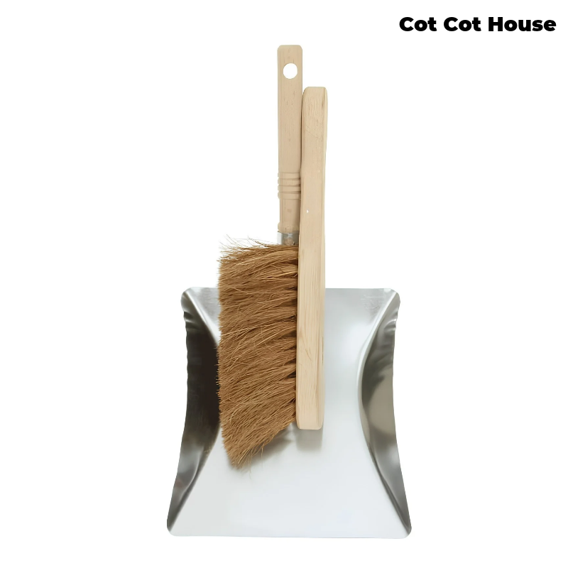 Cot Cot House Entretien poulailler pelle et balayette kit métal coco