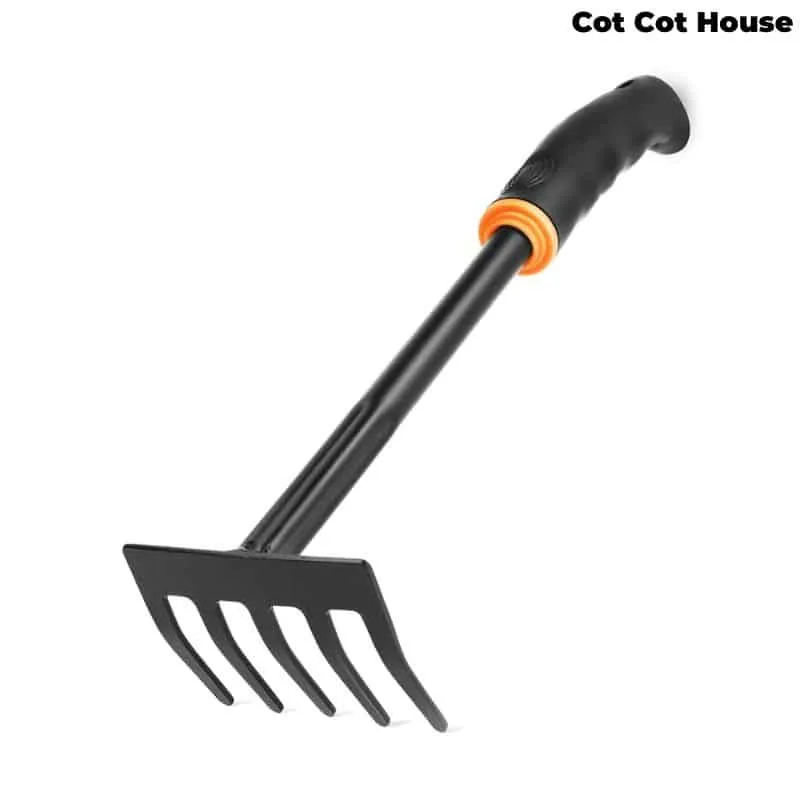 Cot Cot House Potager mini râteau jardin acier poulailler