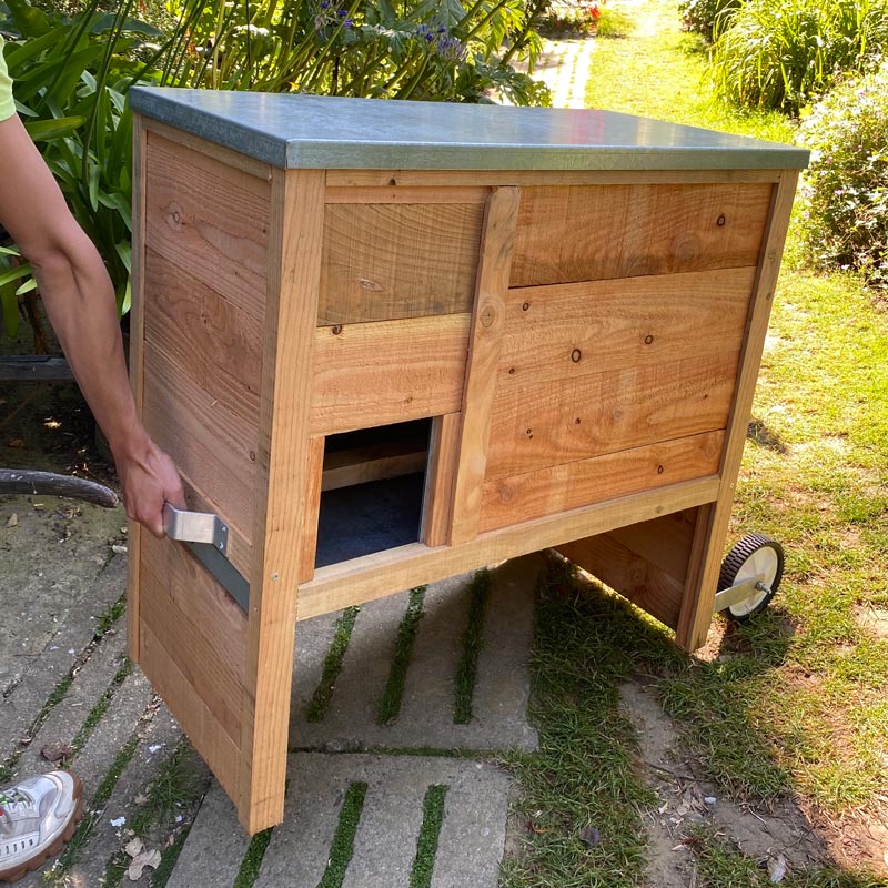 Cot Cot House kit roulettes poulailler mobile Bretagne