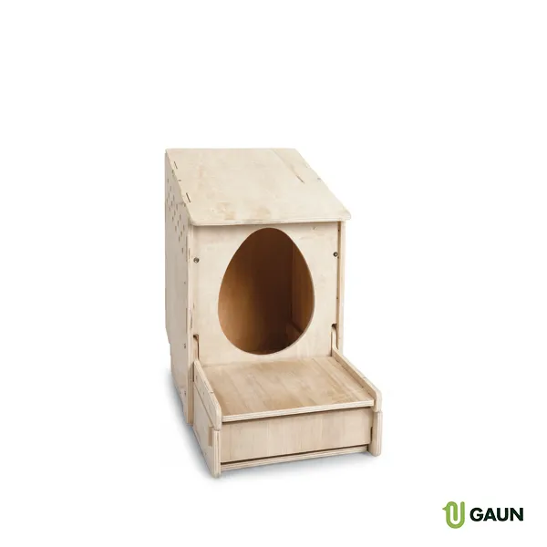 GAUN Volailles pondoir bois 1 poule poulailler