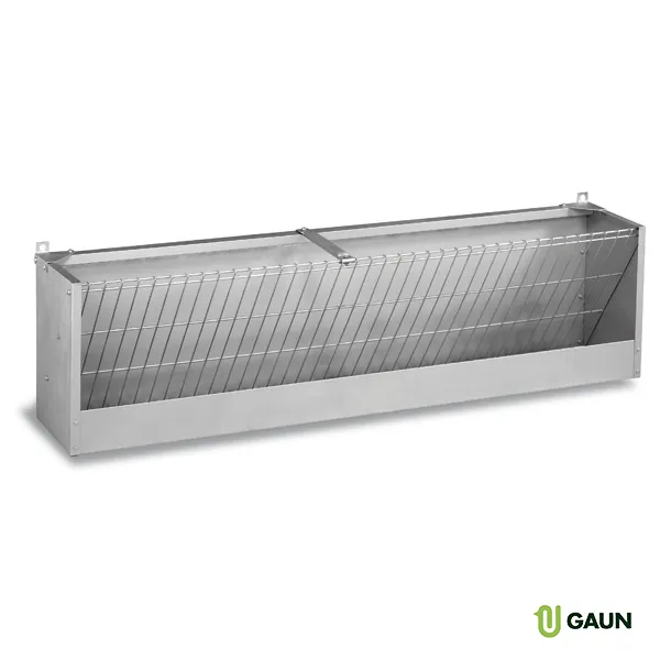 GAUN Ovins râtelier fond plein 2 m fourrage