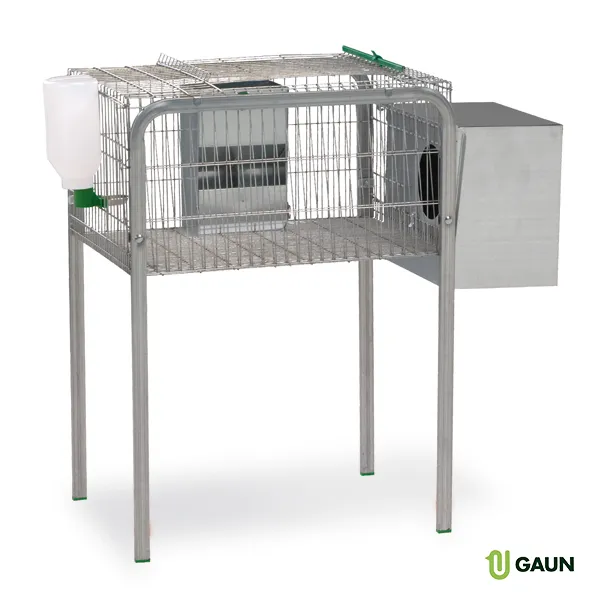 Gaun Lapins Cage Lima 1 nid lapins métal