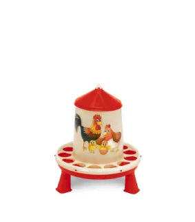 GAUN Volailles Happy Range mangeoire 2 kg sur pieds
