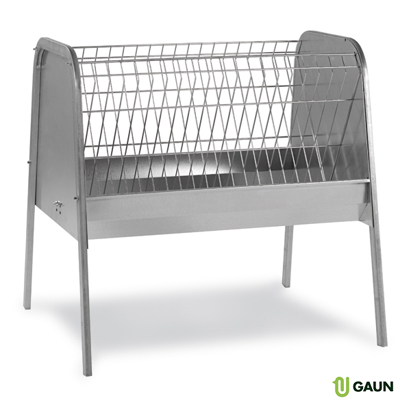 Gaun Ovins râtelier fourragère 1 m avec bac