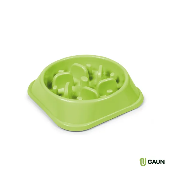 GAUN Chats Slow Feed gamelle anti-glouton ronde