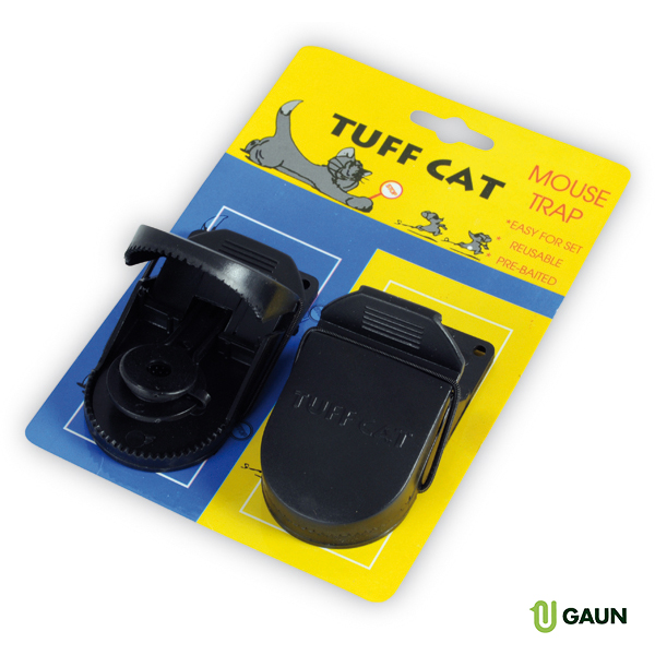 GAUN Gibier piège à souris plastique lot de 2