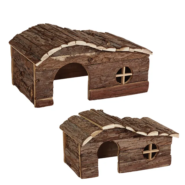 Gaun Lapins Kit Maison Rongeurs en Bois Cabane