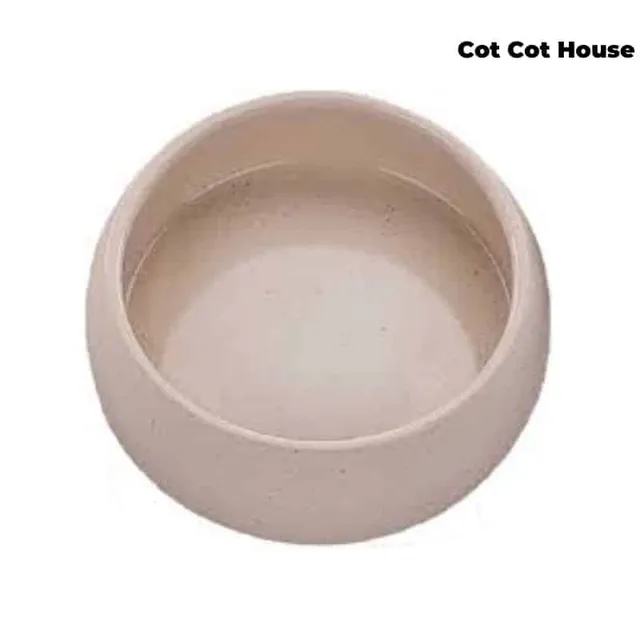 Cot Cot House Mangeoire gamelle terre cuite eau grain