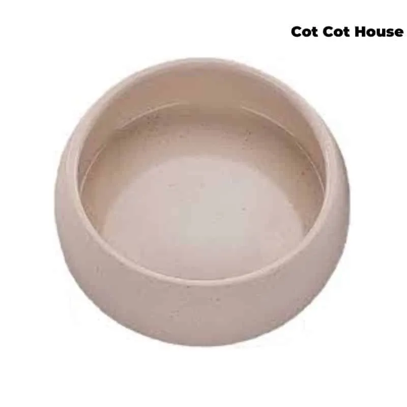 Cot Cot House Mangeoire gamelle terre cuite eau grain