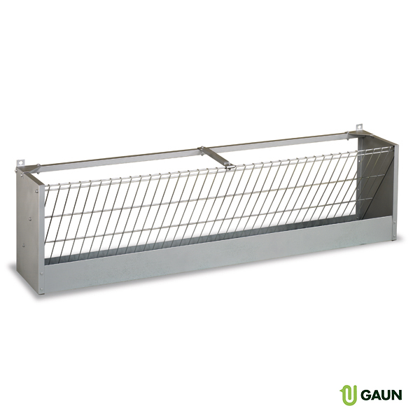 Gaun Ovins râtelier à adosser sans panneau 2 m