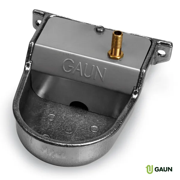 GAUN P-3 abreuvoir chat aluminium entrée verticale