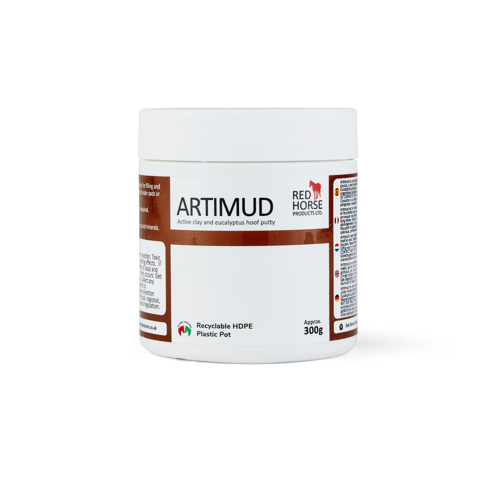 Red Horse Hoof Care Artimud soin fourchette argile 750 g