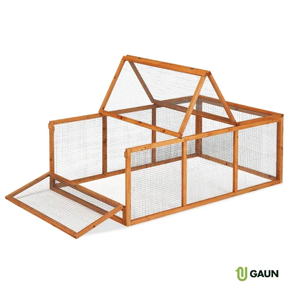 GAUN Volailles Parc Universal N°1 enclos poule bois grillagé