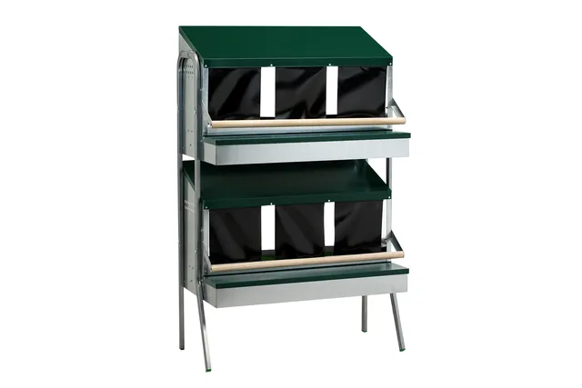 GAUN Volailles Laying Nest 75 cm pondoir batterie 1 face