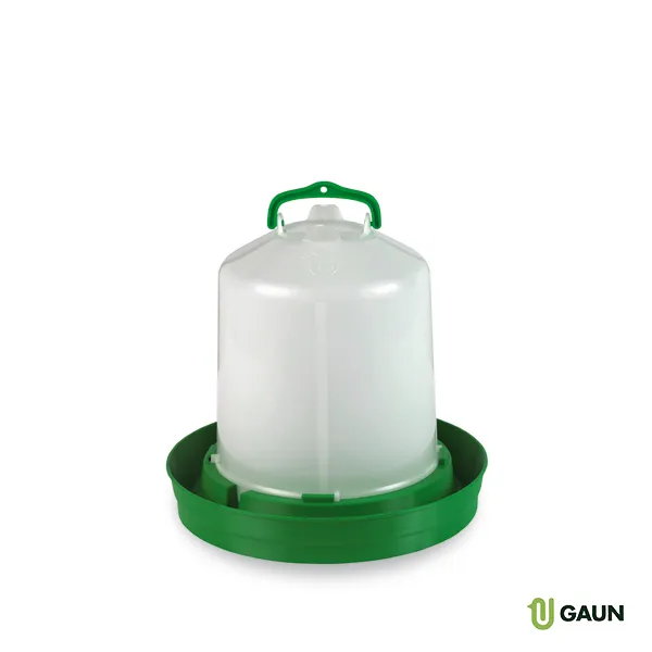 Gaun Volailles Premium 8 L abreuvoir vert plastique renforcé
