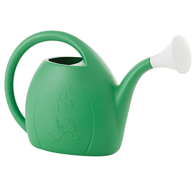 GAUN Arrosoir 10 L vert plastique recyclé pomme blanche