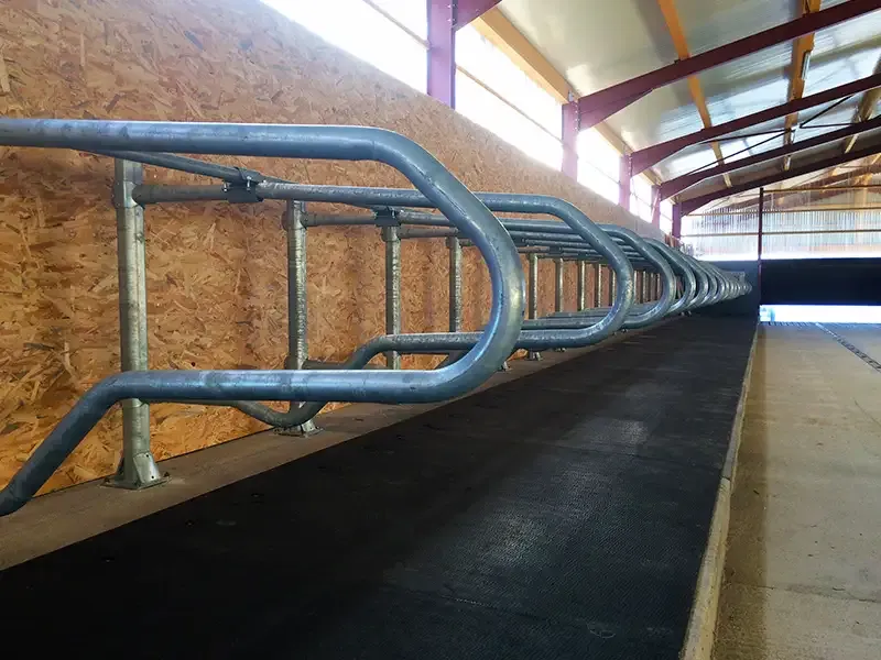 IDS QUIETA ROULEAU tapis logette vache caoutchouc