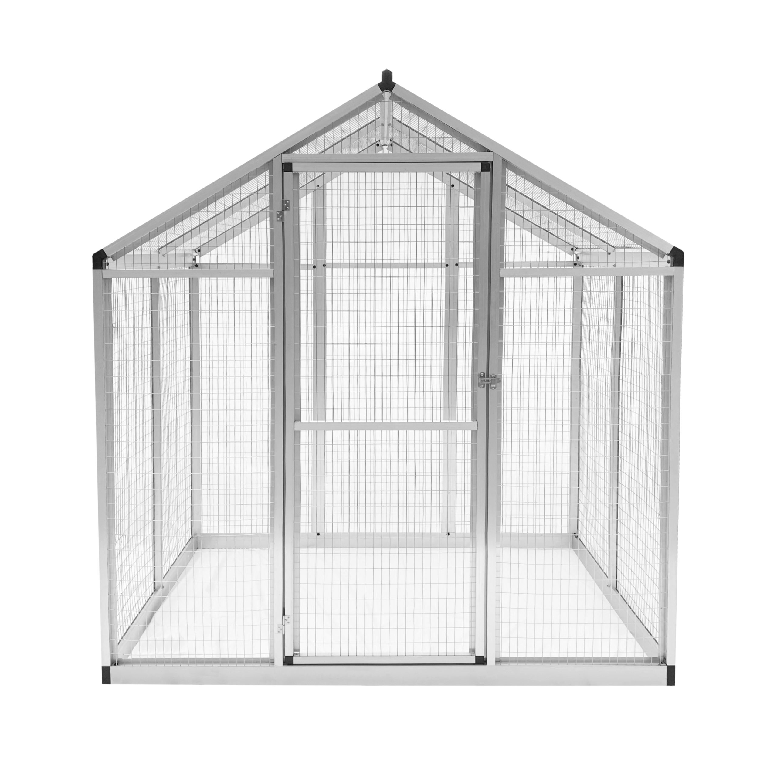 Gaun Oiseaux volière aluminium 182x178x195 cm grande