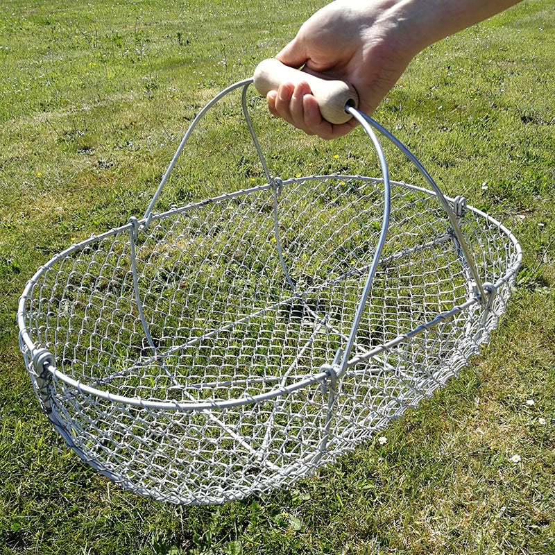 Cot Cot House Panier de Récolte 30L Métal Fabriqué Bretagne
