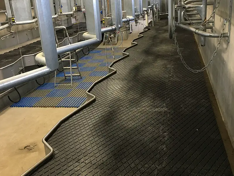 IDS Clip Super dalle salle de traite caoutchouc antidérapante