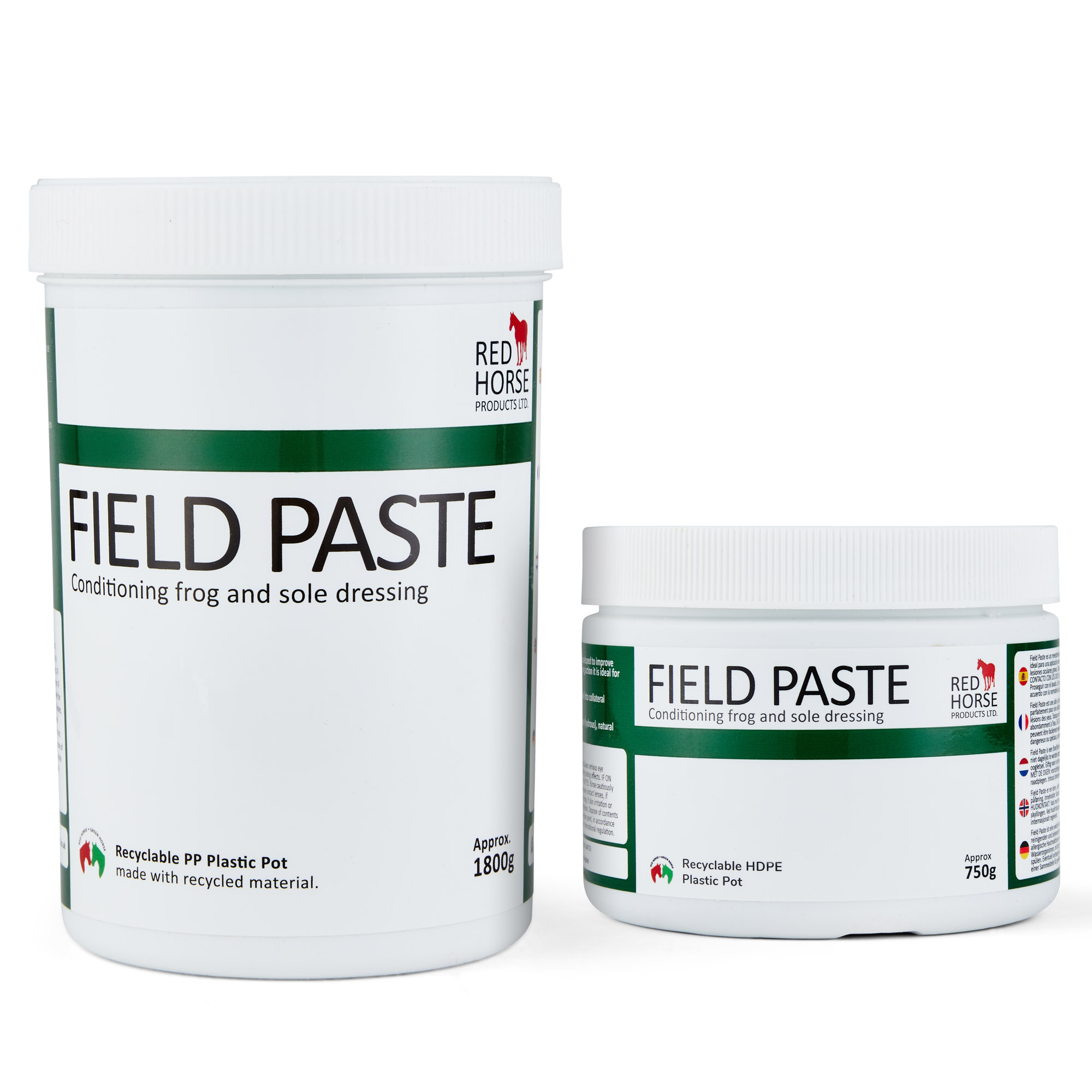 Red Horse Hoof Care Field Paste soin sabot pâte terrain