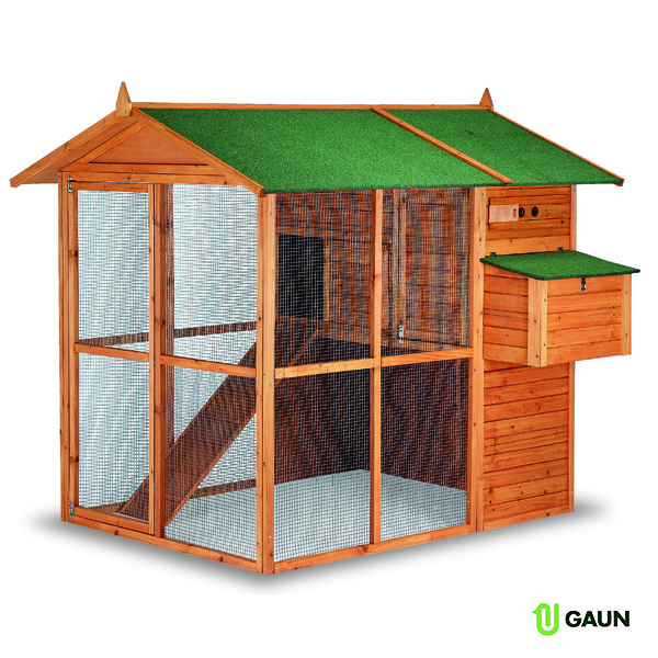 Gaun Volailles Poulailler Brussels bois 1930x1770x1730 mm