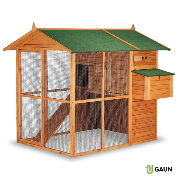 Gaun Volailles Poulailler Brussels bois 1930x1770x1730 mm