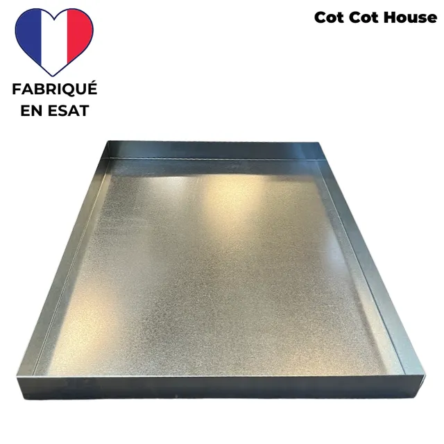 Cot Cot House Plateau Mangeoire 405x510x40mm Acier Galva