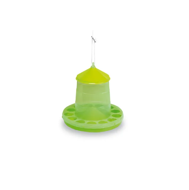 GAUN Volailles mangeoire trémie plastique 2 kg vert lime