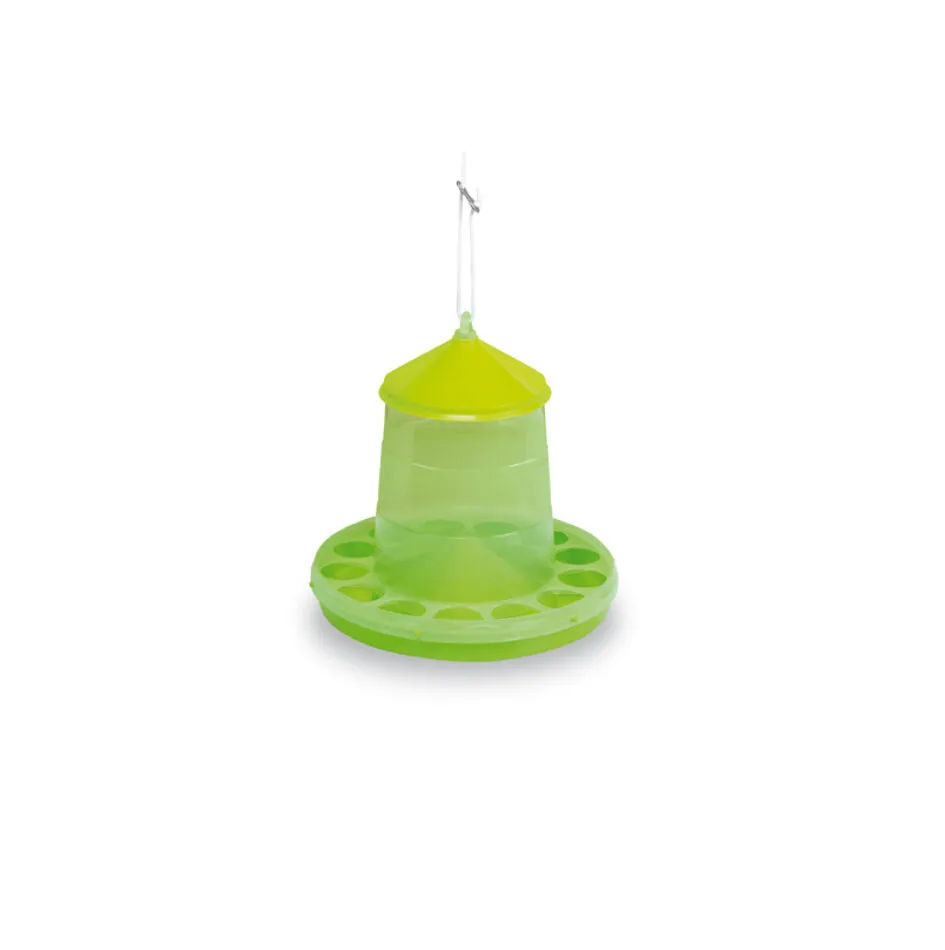 GAUN Volailles mangeoire trémie plastique 2 kg vert lime
