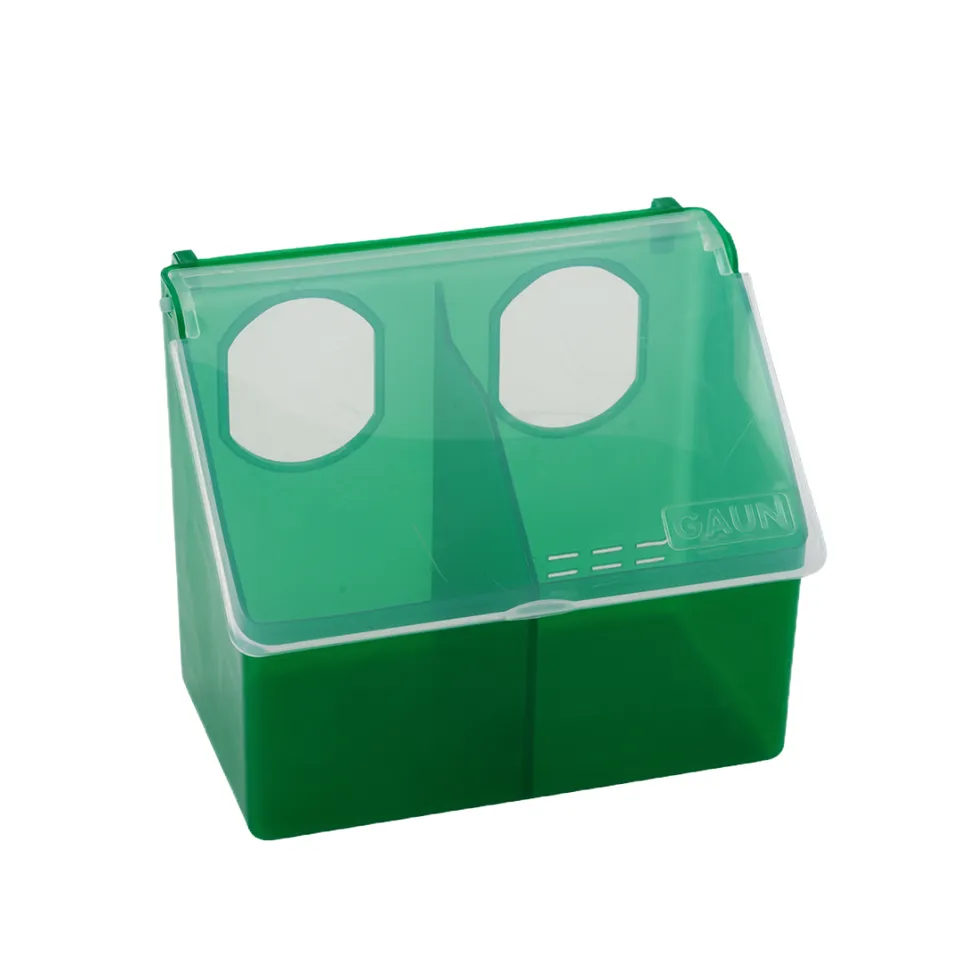 Gaun Pigeons Eco mangeoire pigeons 2 trous plastique