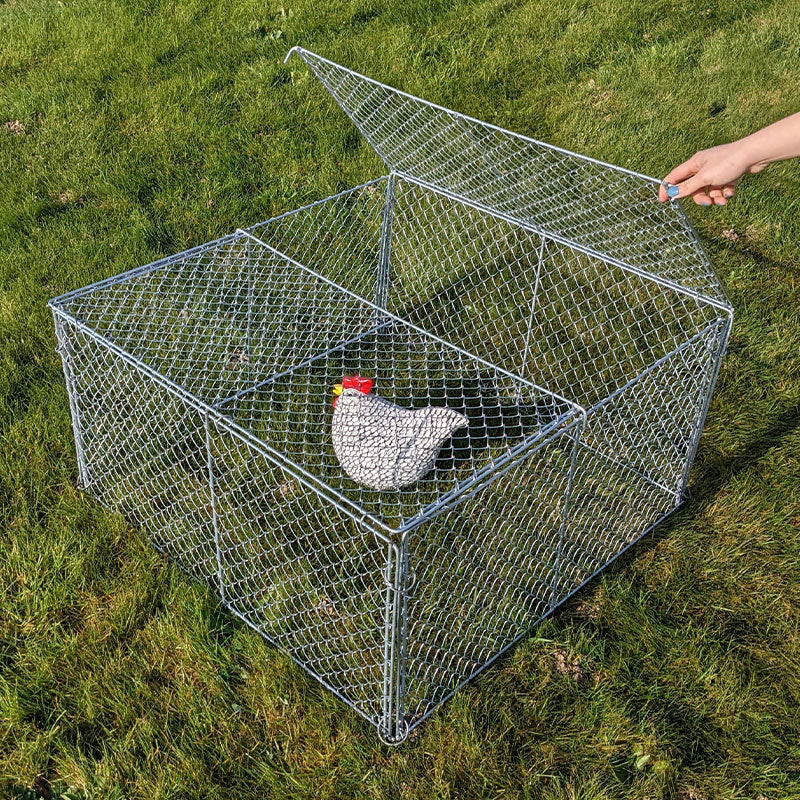 Cot Cot House Cage à Pâturer Mue Poussins Carrée Bretagne