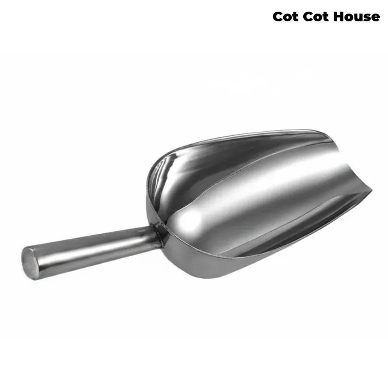 Cot Cot House pelle à grain aluminium 0,25kg ration poules