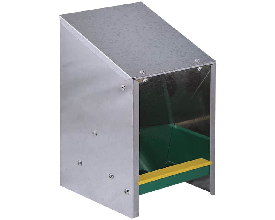 Cot Cot House Mangeoires trémie galva 2,5 kg poules