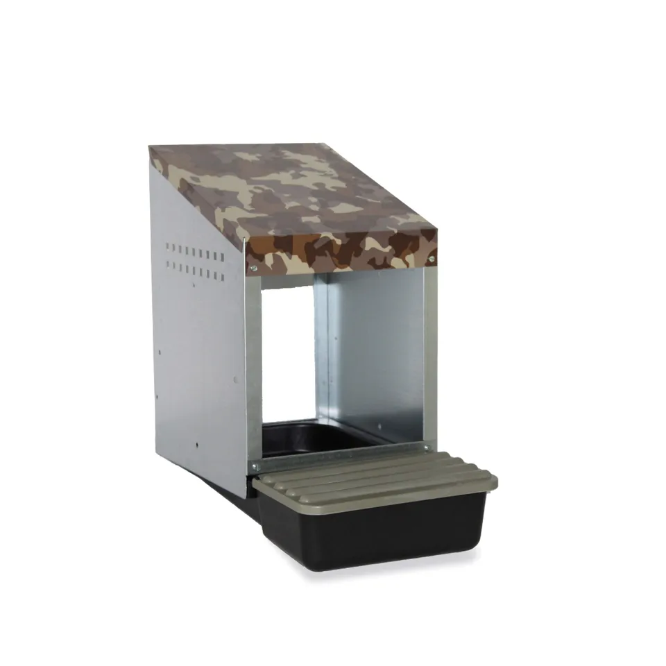 GAUN Volailles pondoir 1 case fond plastique camouflage