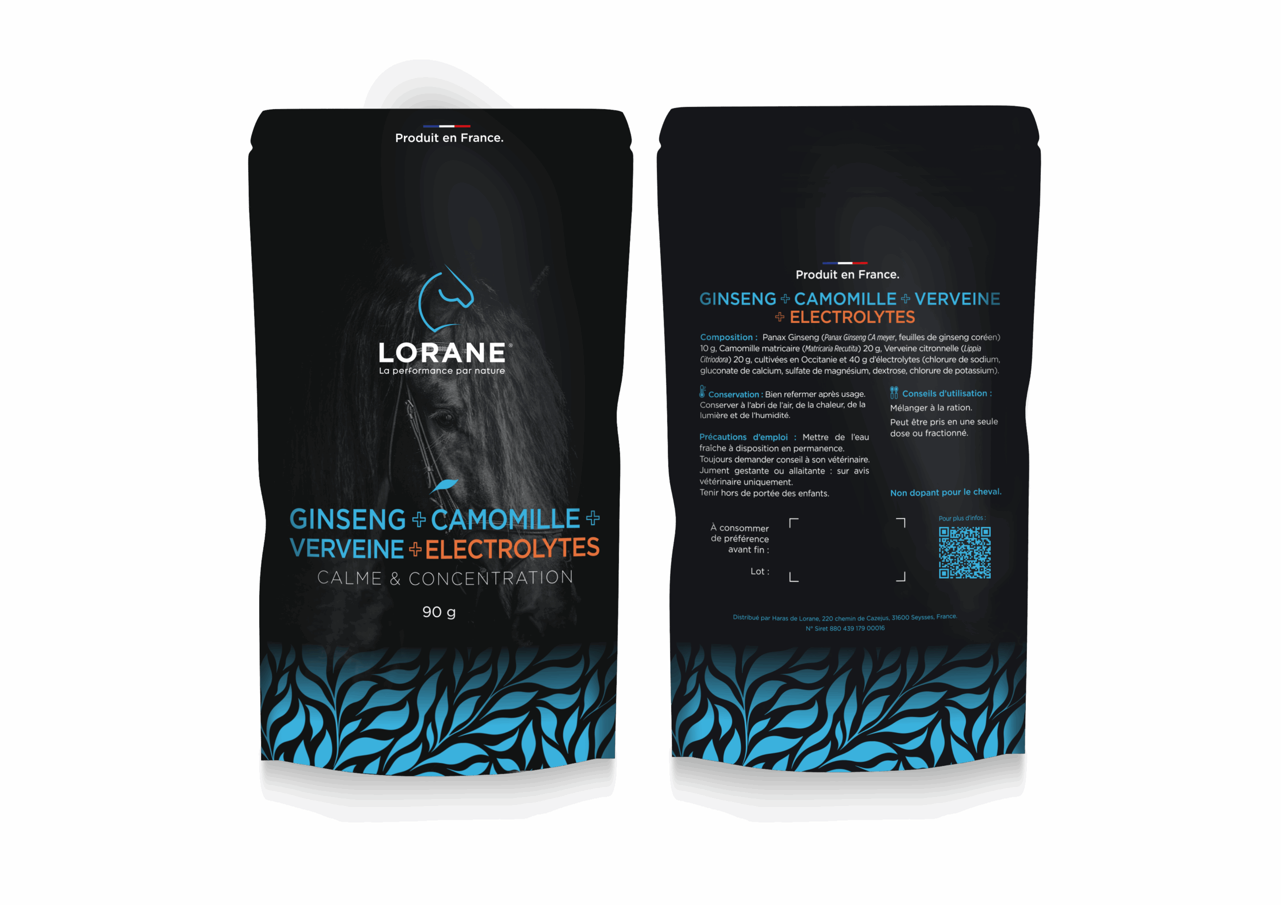 LORANE Zen One Shot ginseng seringue cheval stress
